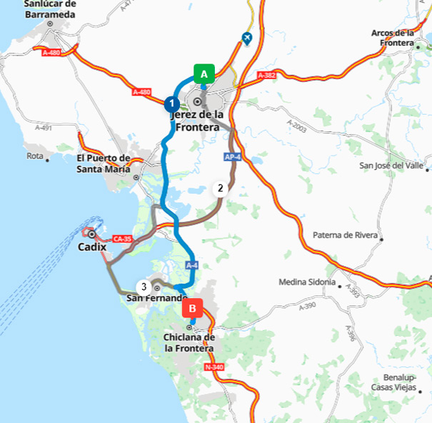 ruta Nicaragua